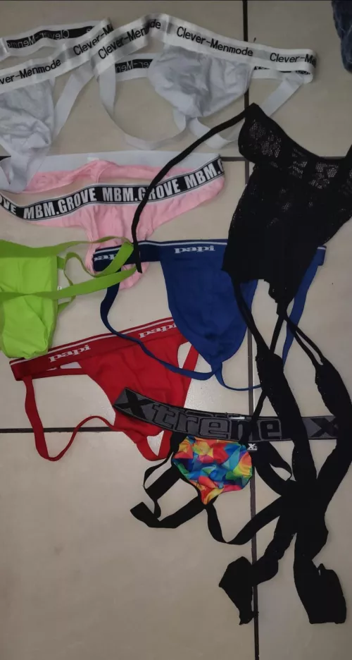 My jockstrap sexy and hot I love.  by Seymourgay