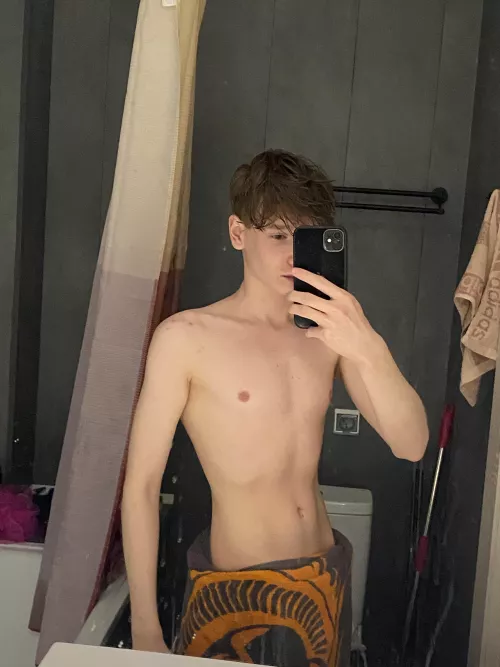 you go into the shower, and there I am😱 by fuckvolk