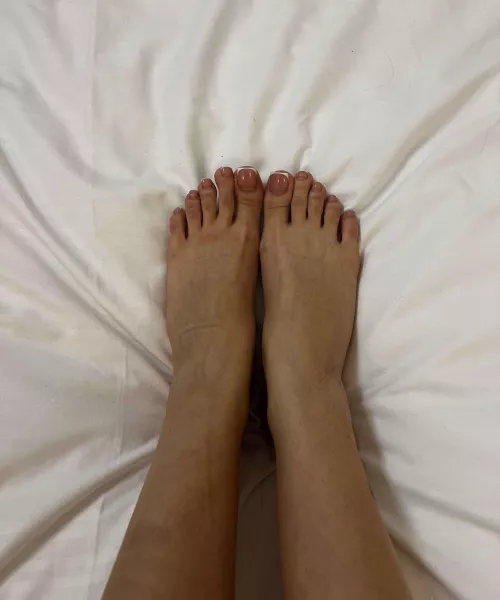 Are my pedicured feet enough to get you hard by DuzziFlowing