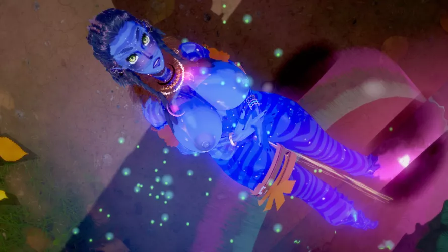 Busty Na'vi (Sun1Light1) by NastinaX