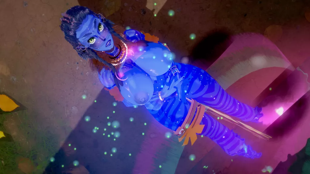 Busty Na'vi (Sun1Light1) posted by NastinaX