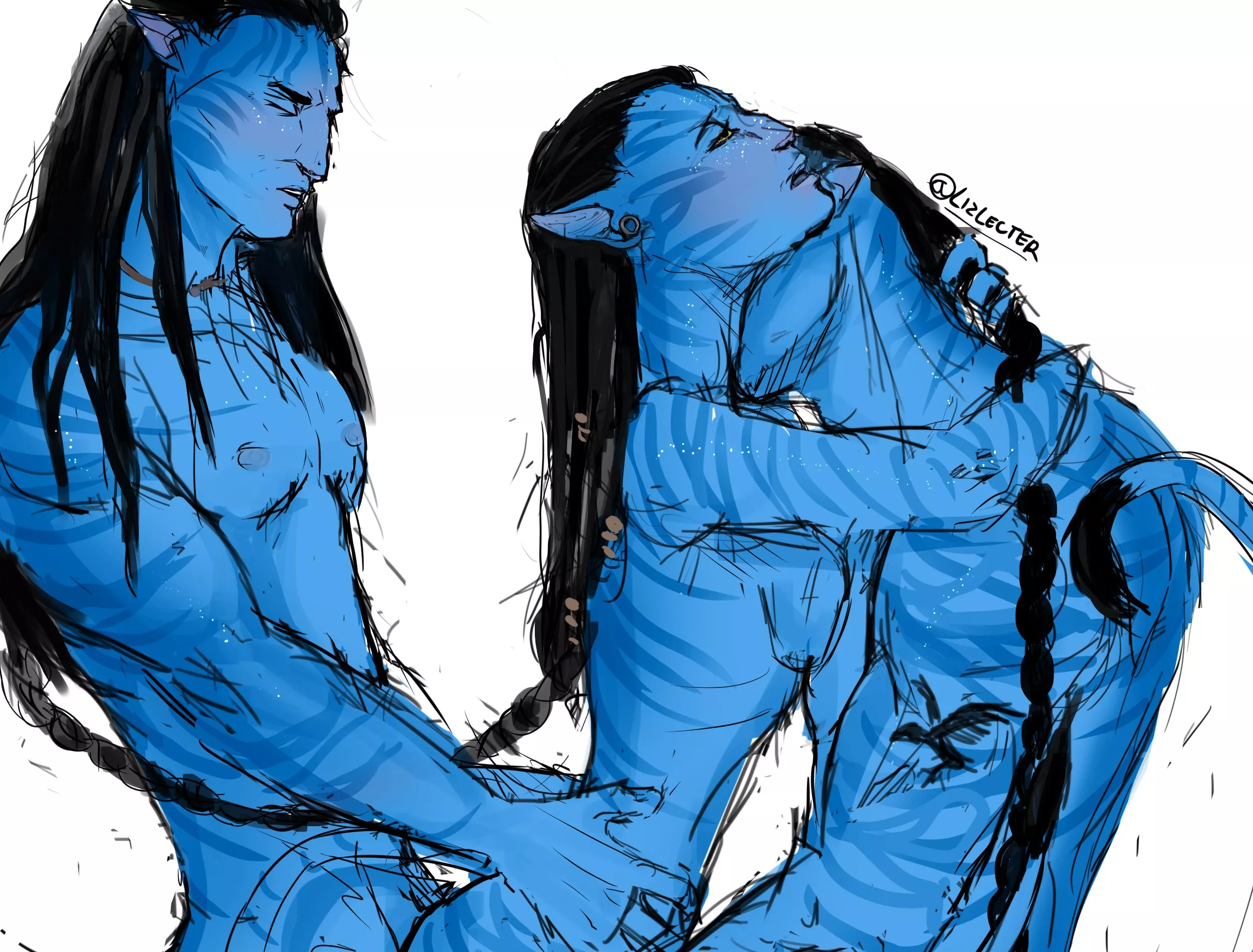 Jake shares Neytiri (lizlecter) posted by NastinaX