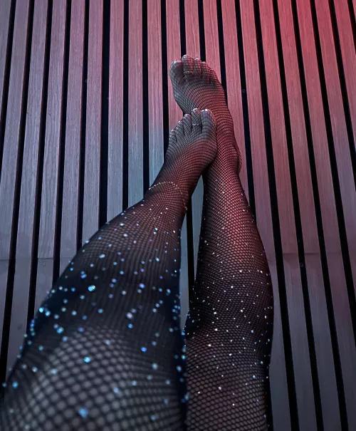 Spreading some holiday cheer with my sparkly stockings.. ✨ by solesissys