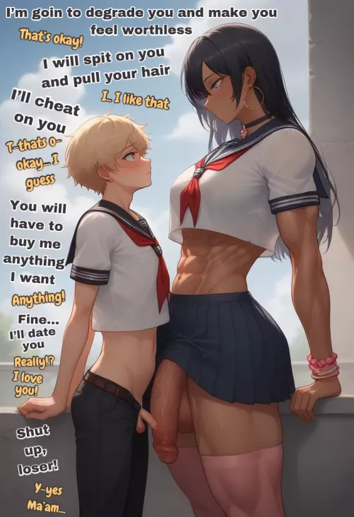 Dating the most popular Futa at school comes with a few conditions  by Boynecologist