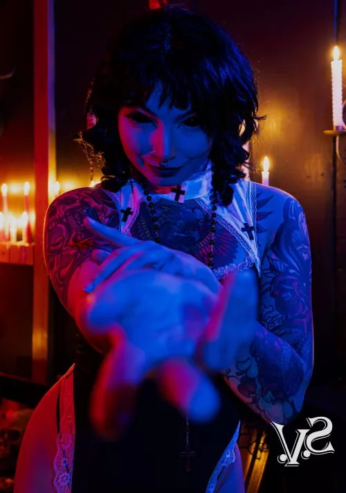 The Nun Cosplay, by me by LunaMystic85