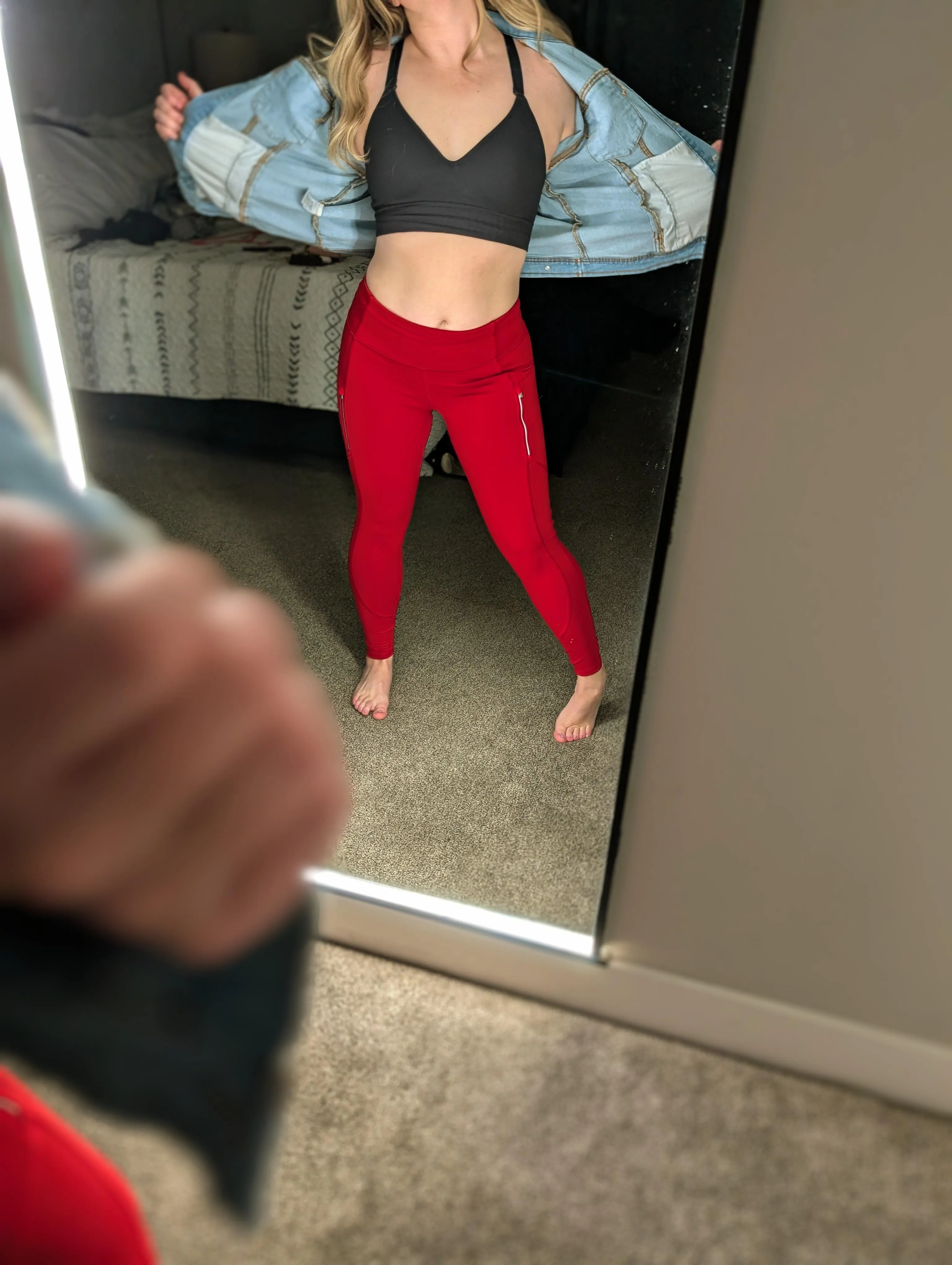 A little flash for what people at the gym will get to see! posted by littlemuscles3