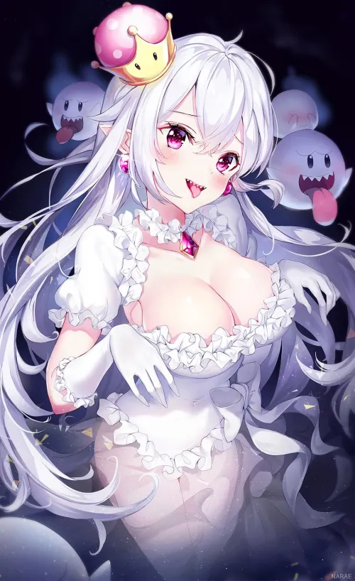 Boosette [Mario] by Keyblade_Yoshi