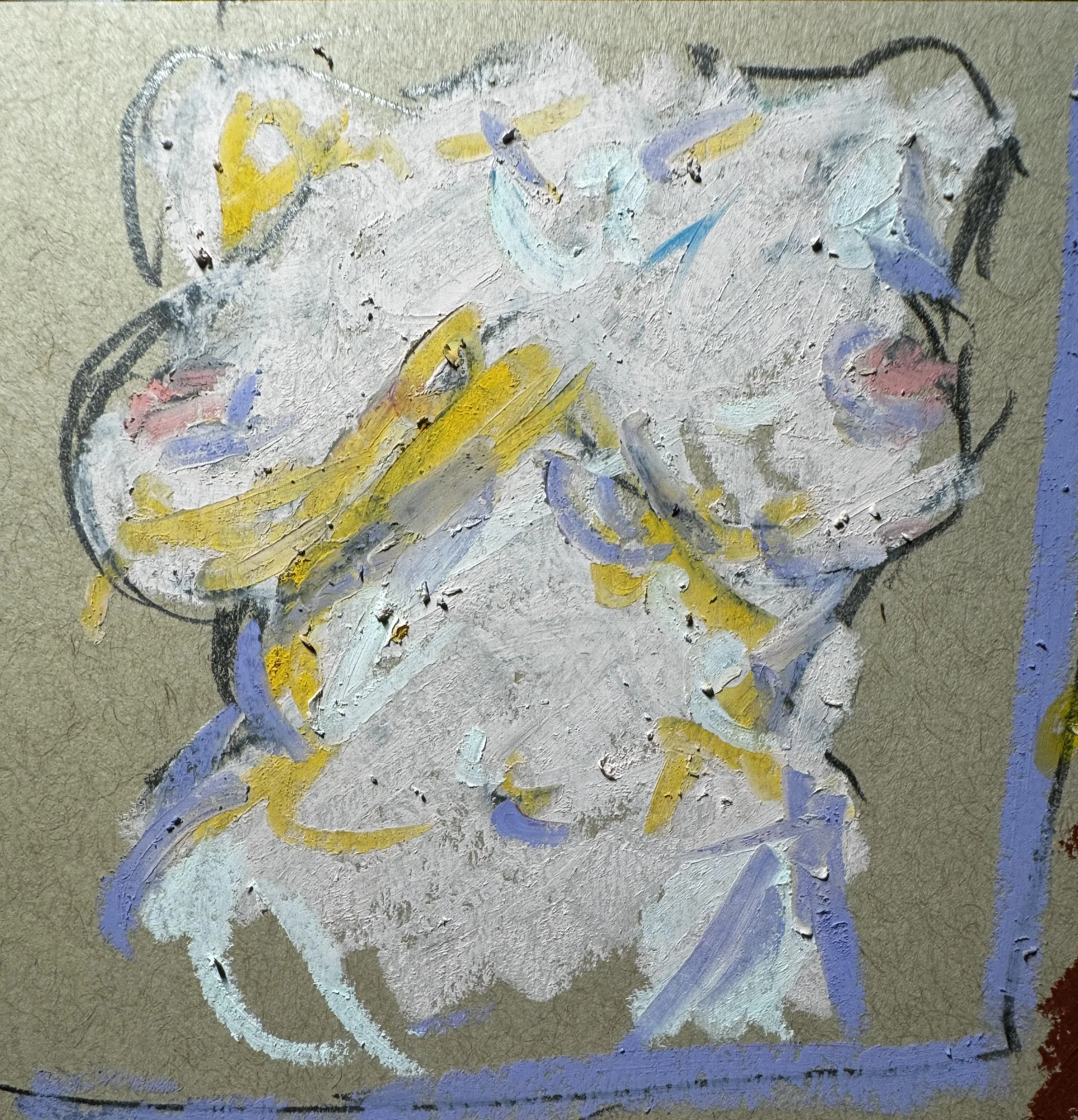 Cuerpo, pastel by me posted by mfshinji