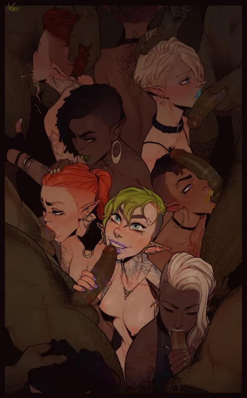 Elven Rainbow Party (Incase) by [deleted]