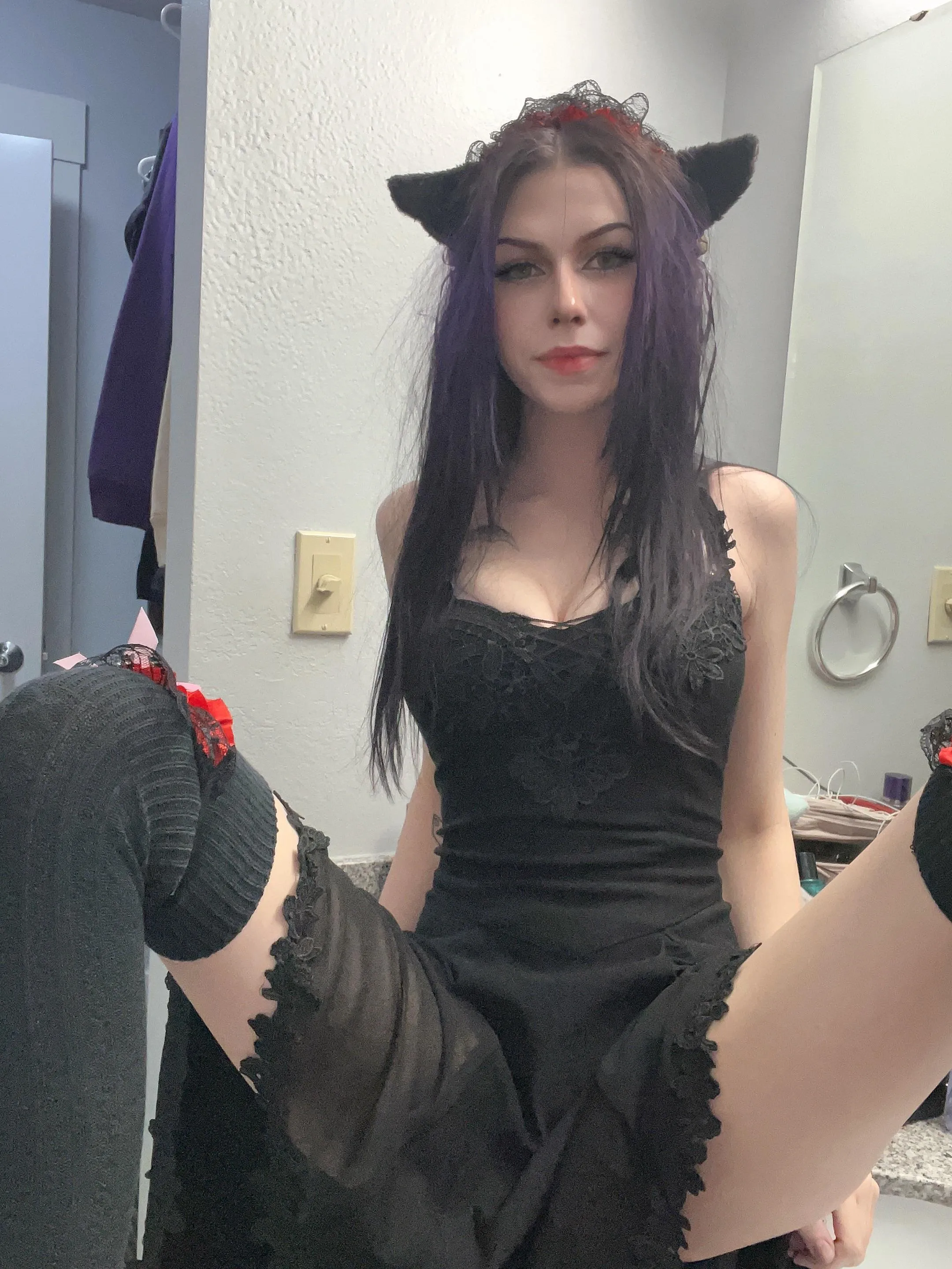 i like climbing on sinks :) posted by 2cutelilith