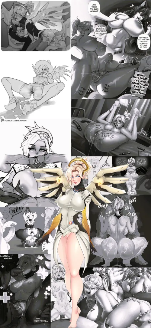Mercy Hentai Wallpaper (Lawzilla) by Budget-Dot2061
