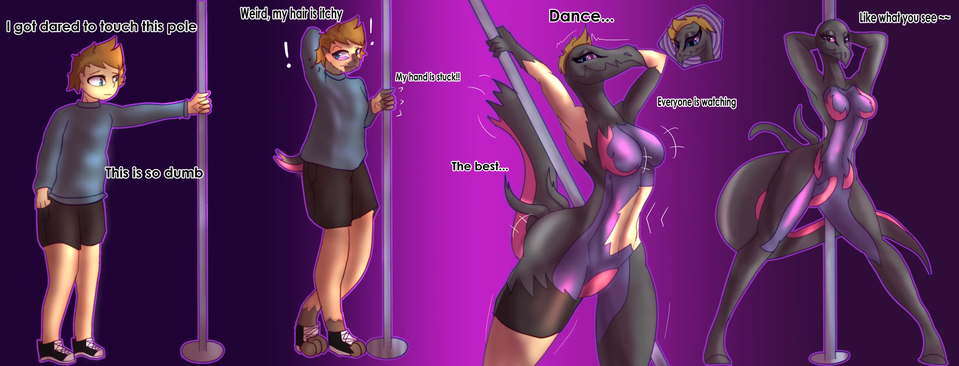 New dancer on the pole (Crumbleumble) posted by CupcakeHuge9480