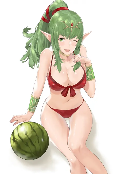 Summer Tiki [Fire Emblem] by Keyblade_Yoshi