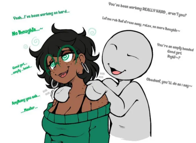 Wholesome hentai just hits different, YK? (OC) [sweaterbrat] by XDgamer3450