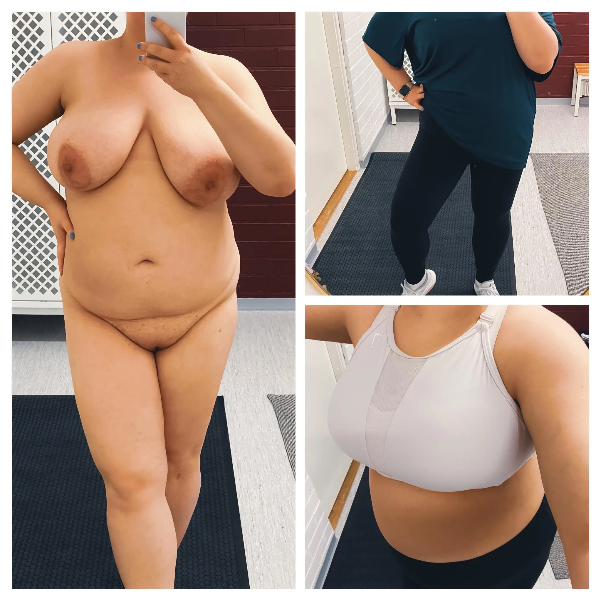 Friday post gym on-off selfie posted by nordiclegss