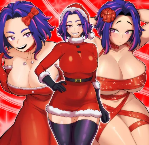 Nagant and her Christmas Orbs (Evolto) [My Hero Academia] by MillionHypotheses