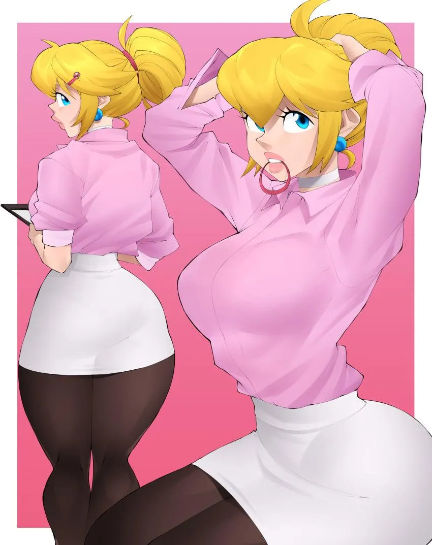Office Worker Peach (flytrapxx) posted by lialt8