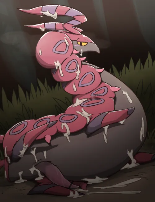 Scolipede after a night of fun <3 [M] (Waniharu) by Very_cold_smile