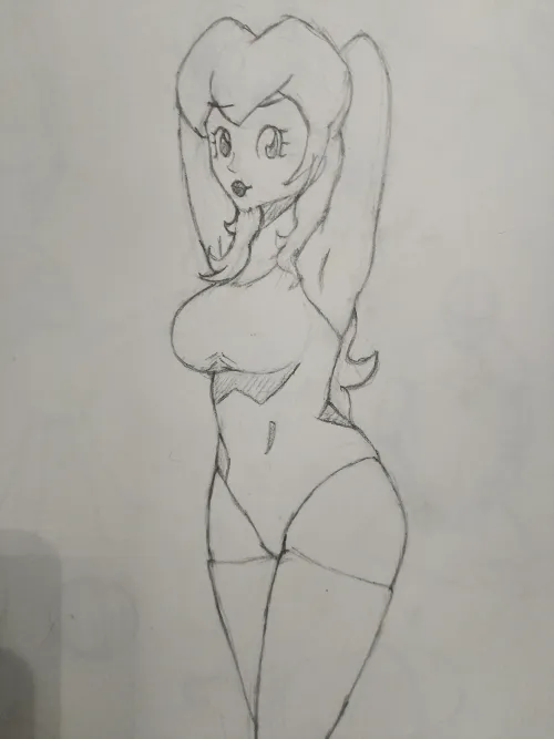 Superhero Peach by PairASocial