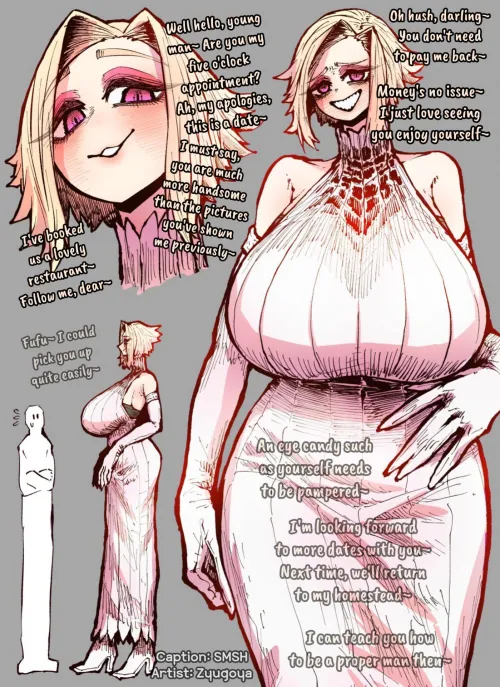 Sweet Lady [Mature] [Sugar Mommy] [Extremely Tall] [Prim & Proper & Plump] [Also Wholesome] by SMSH-1A