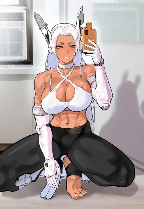 Miruko selfie (Ongjolpark) by Mink-OwO