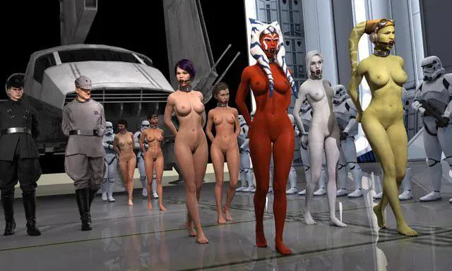The leaders of the rebellion captured and stripped for humiliation (cartoon-male-gaze) posted by ShimmeringOceanz