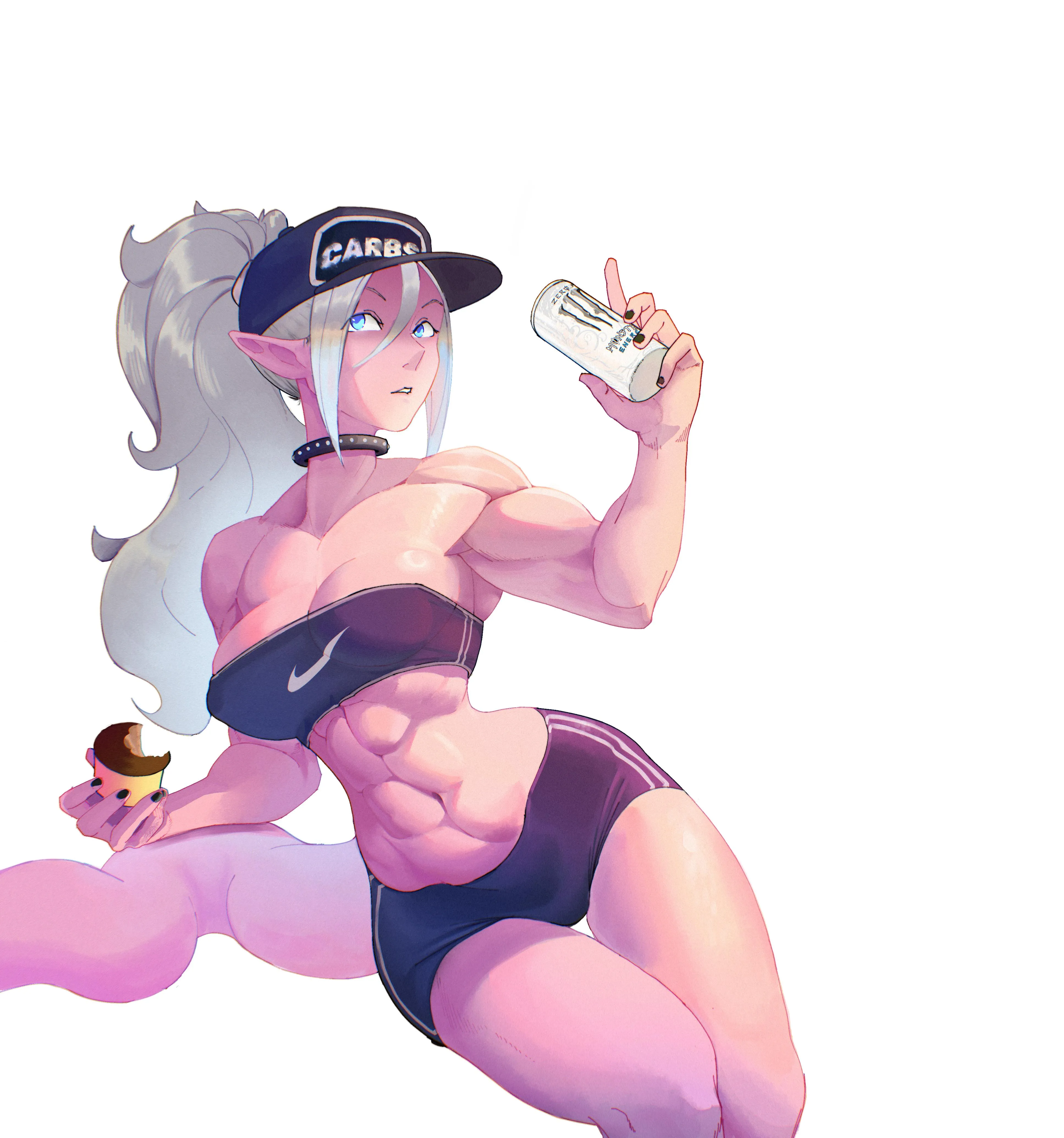 (@XipRm) [Dragon Ball FighterZ] She definitely has a fast metabolism posted by XipRm