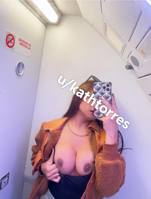 (f) Exhibitionist in the Airplane Lavatory by kathtorres