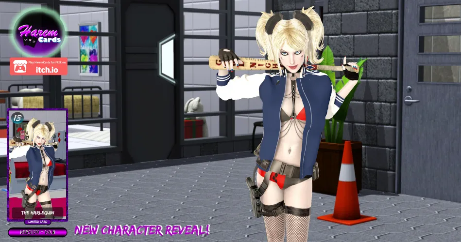 Harley is finally coming to HaremCards V0.8! (Pink Palm Production) [HaremCards] by PinkPalmProduction