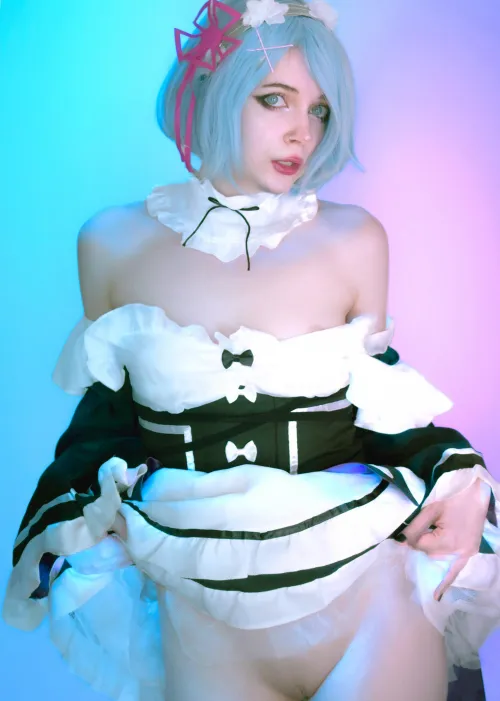 Rem from Re:Zero by me (Ave Ria) by MereOasis