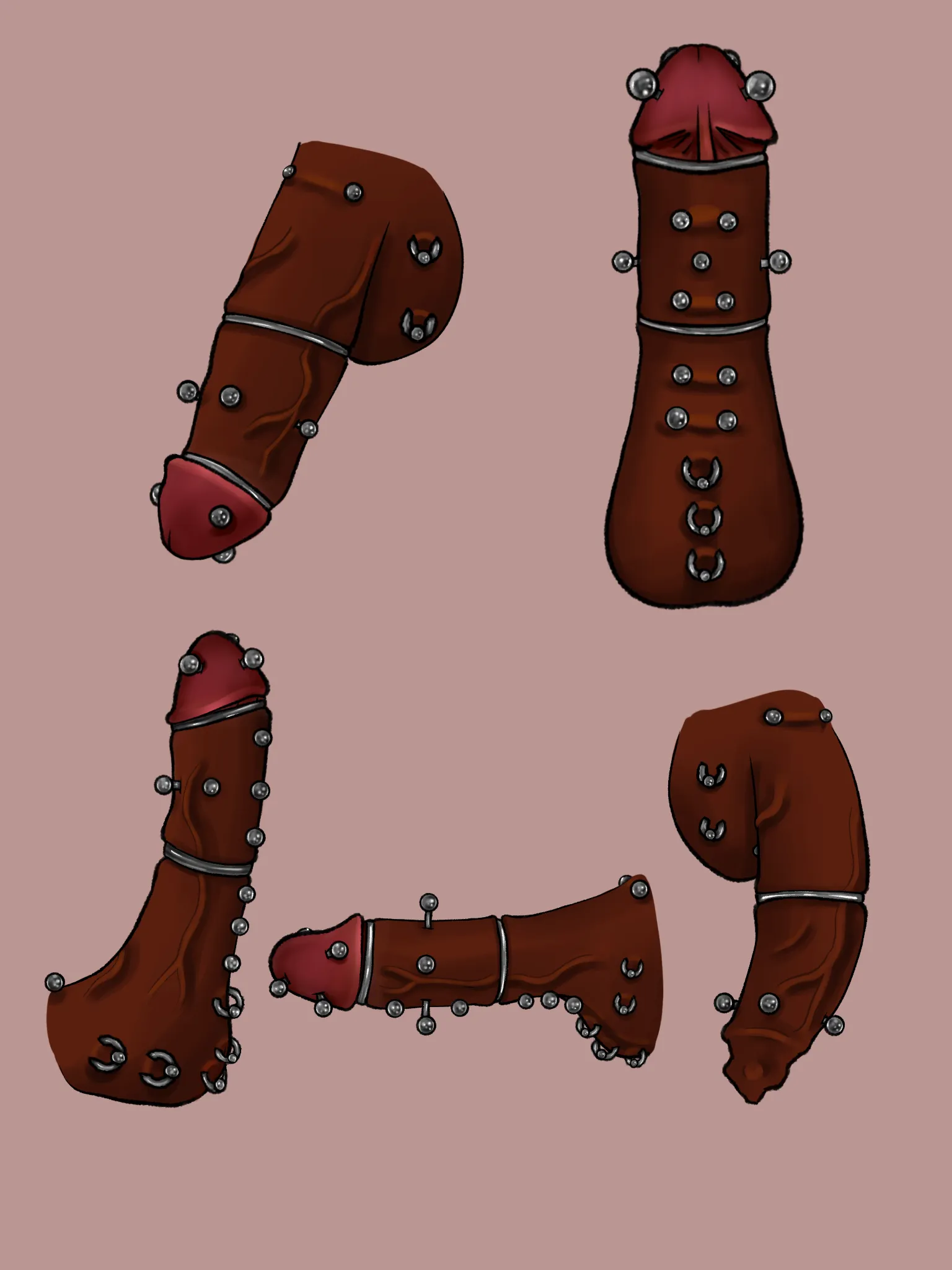 Art of my character's cock posted by harlequinwhorror