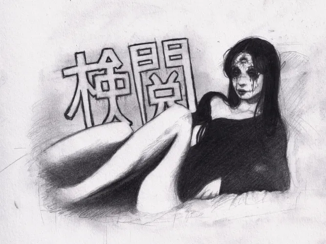 I drew my crush. She's a very good person deep down by Irannggh