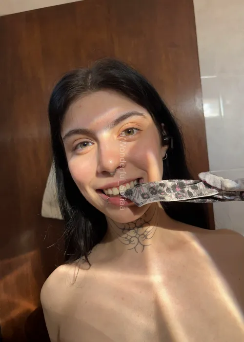 If you're good, I might let you pick a pair of panties from my laundry by Wonderful_Sofiaa