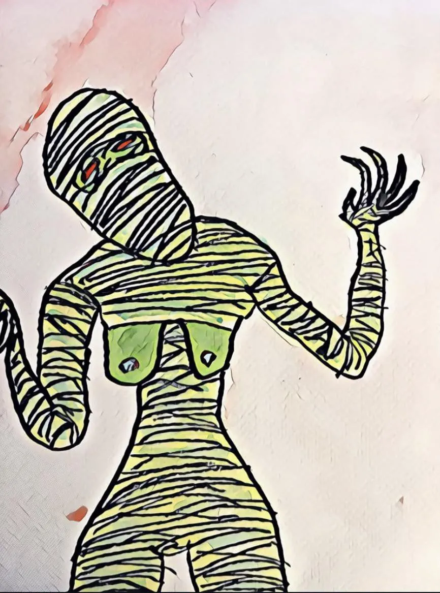 Mummified Titties posted by JoshyGeeGBA