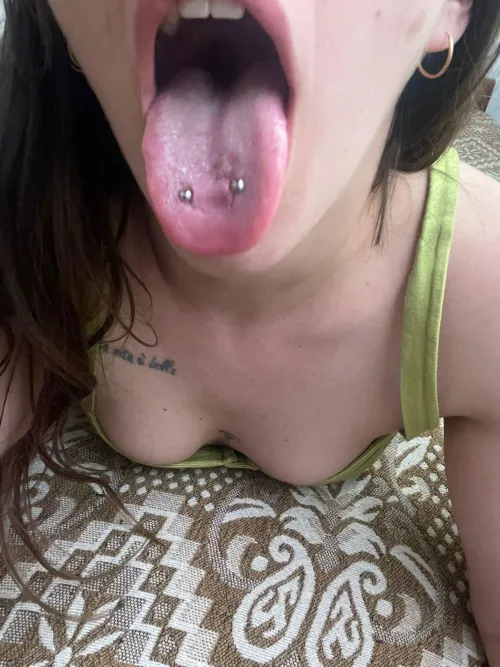 My mouth is always open for you. by badandpretty