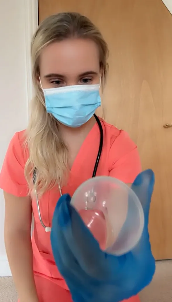 This pretty nurse wants to cure your horniness posted by nursebunnyxo