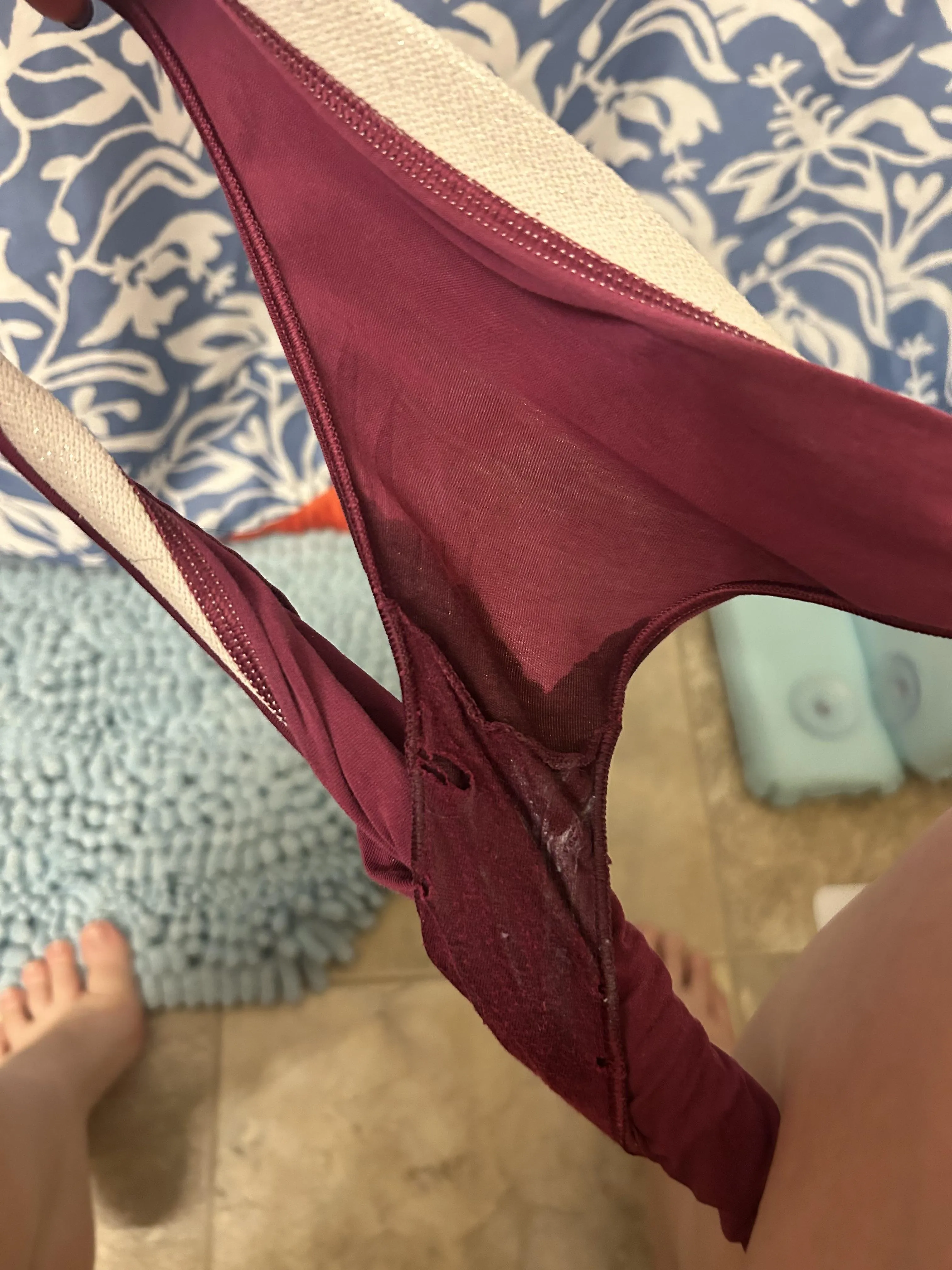 Good lord I woke up wet this morning posted by pantymedic