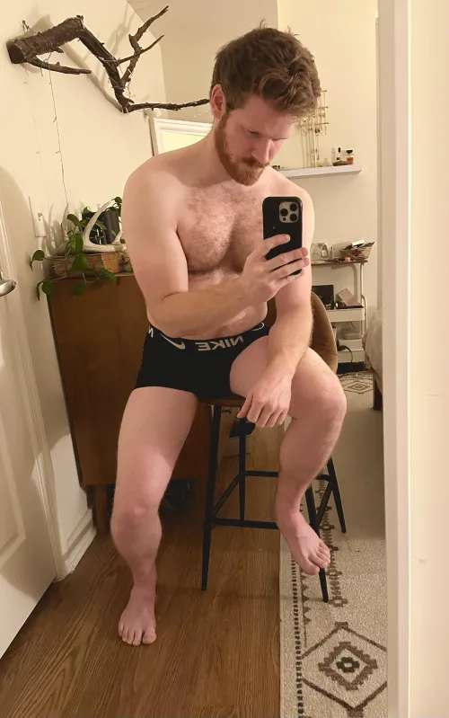 in a chair by LingonberryDear2893