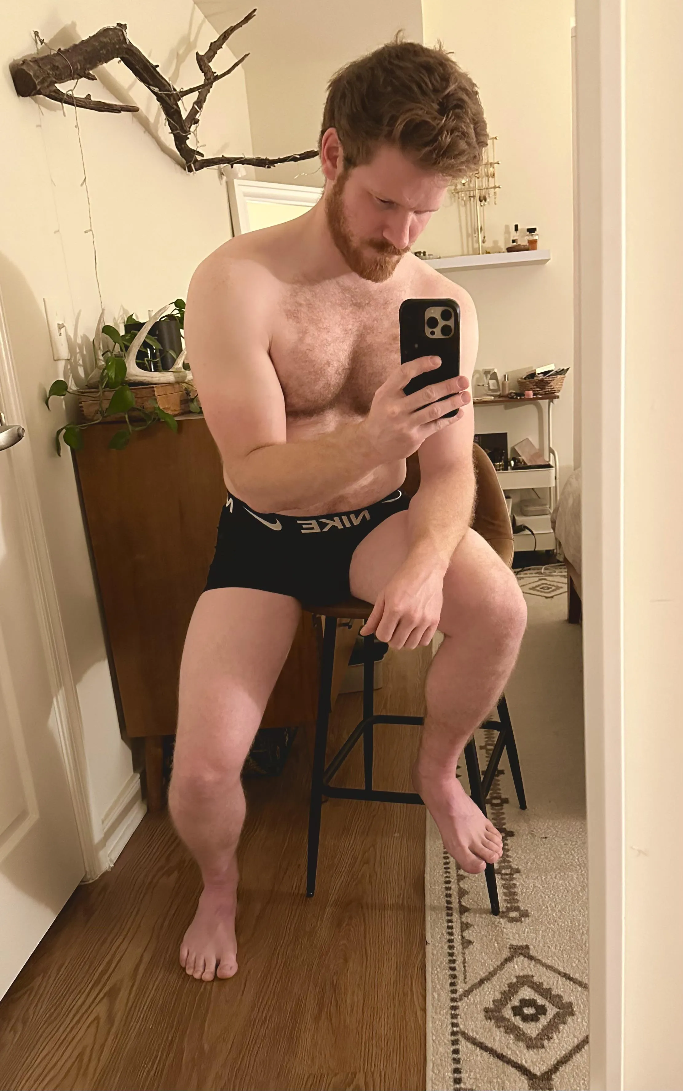 in a chair posted by LingonberryDear2893