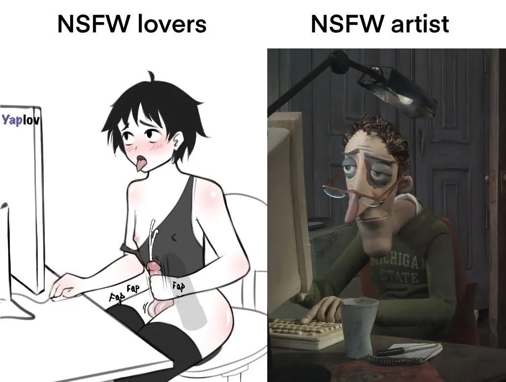 Just a meme [by Yaplov on bsky] posted by yaplov