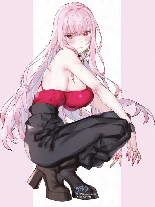 Mori Calliope [Hololive] by CheetahSperm18