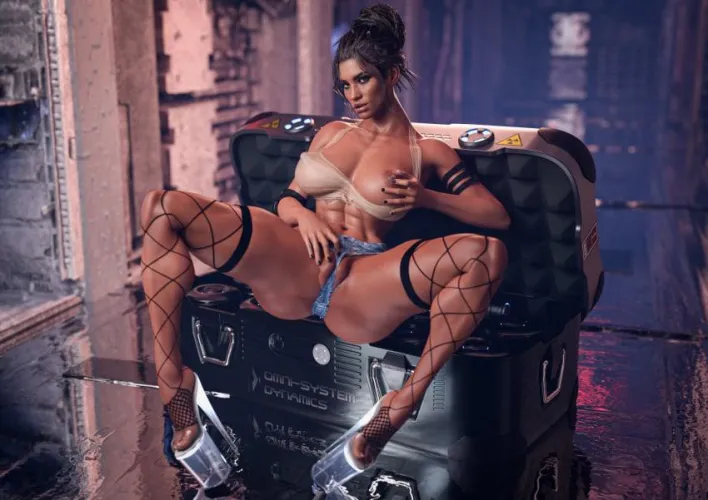 Panam Palmer is my absolute favorite (thejaderabbit) [Cyberpunk 2077] by FootLover310fj
