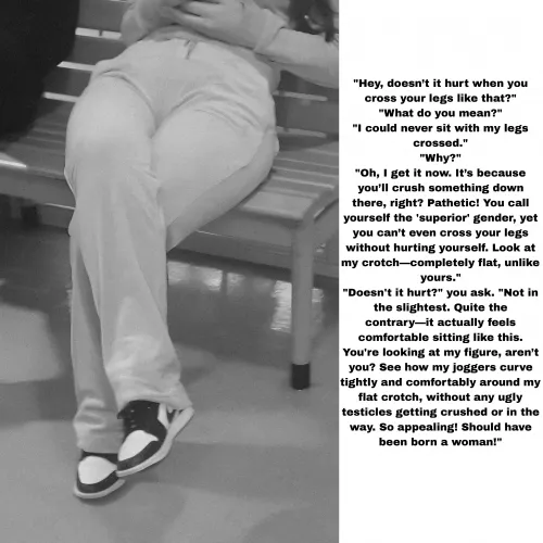 The Superiority of a Flat Crotch (no imagefap) by Memelover234