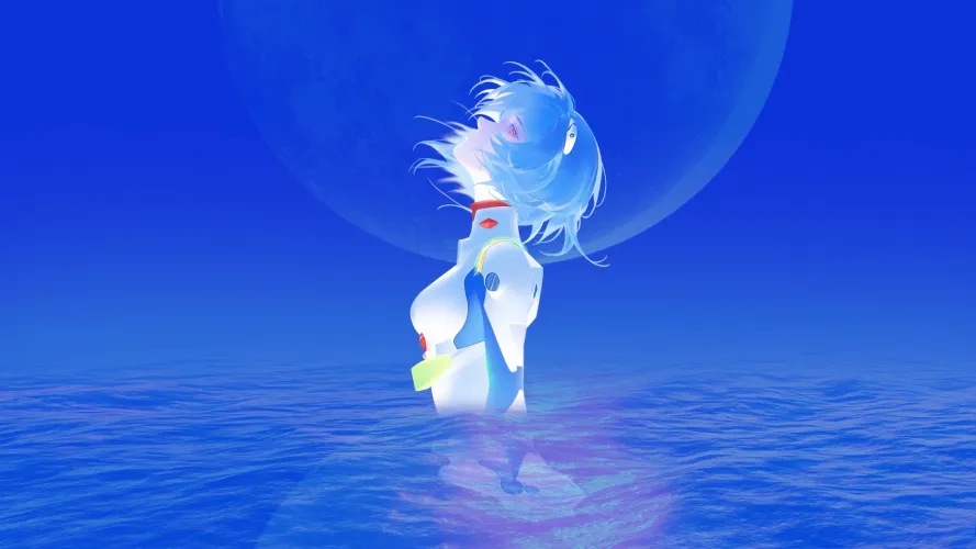 Ayanami Rei  - Drawing, Indieanimation by No-Pumpkin7768