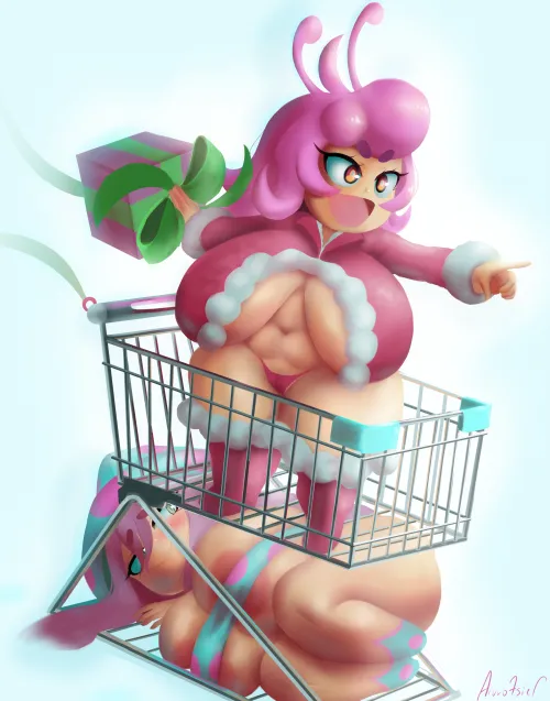 Bnuy and Shroom Xmas by Aivrotsiel