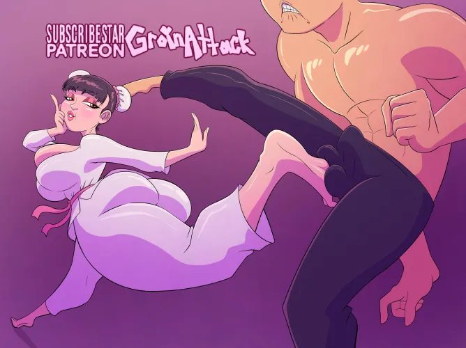 Karate Ballbusting by Groinattacker