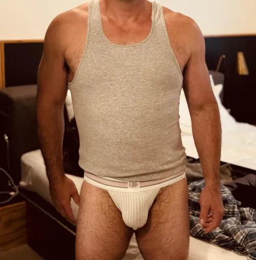 Love wearing jockstraps everyday 😜 by Existing_9537