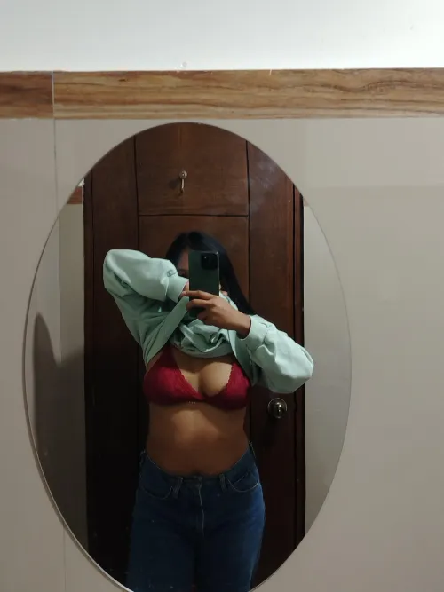 Red for valentines day 💗 (f) by submissivehotmomma