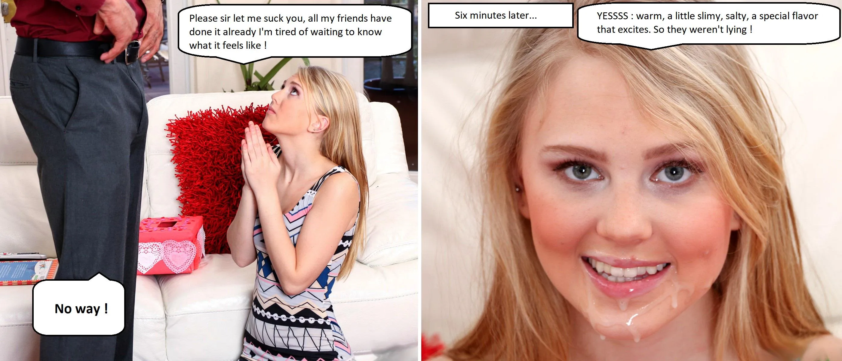 Lily Rader and her special request posted by PaulLegendar