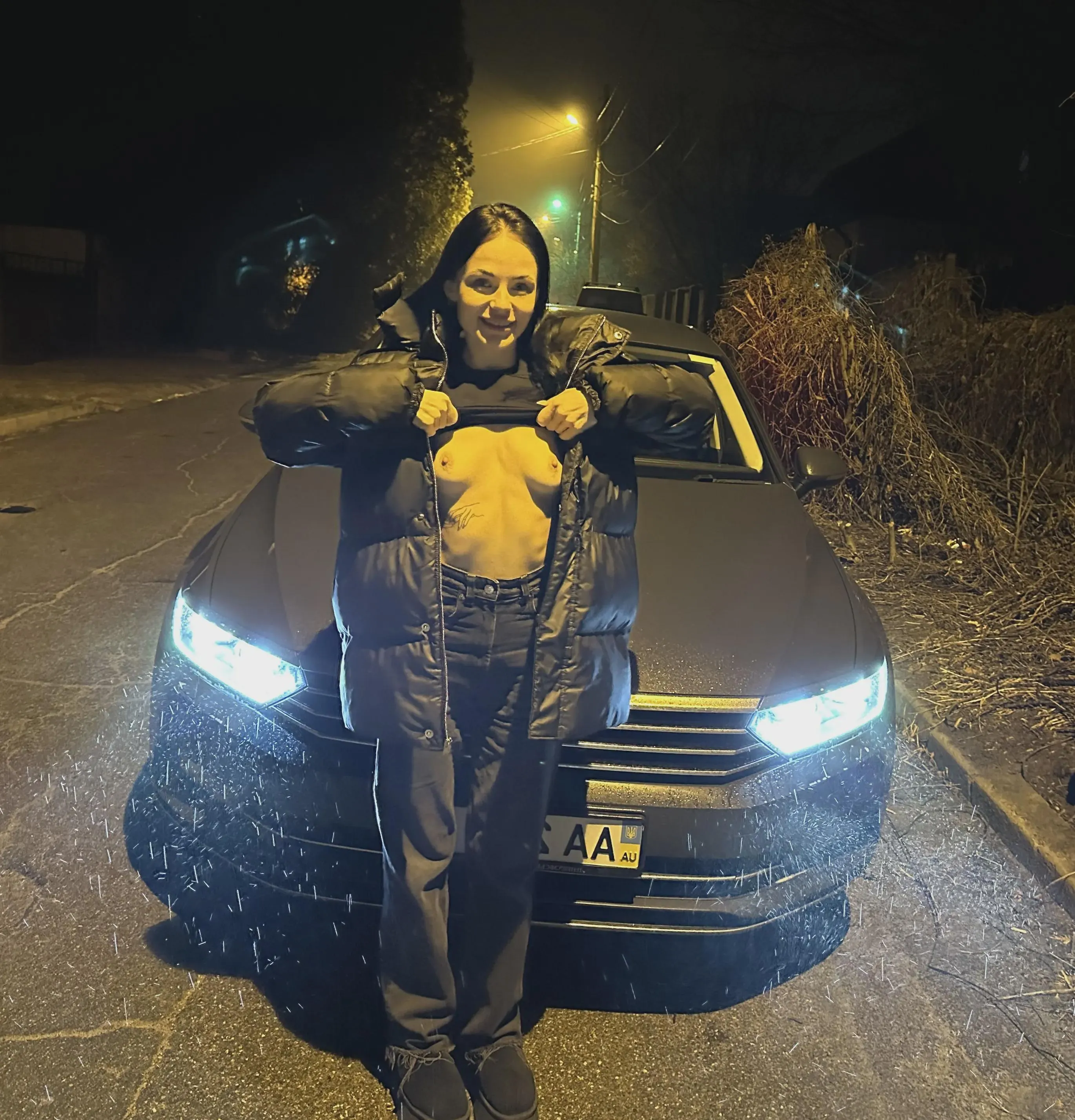 my boobs love the cold so I expose them in the cold posted by Gabriellaqery